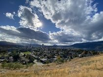 Kelowna BC Beautiful thanksgiving day last week very mild for October in Canada