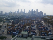 Keppel Container Terminal Singapore - one of the busiest ports in the world 