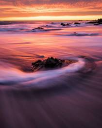 Killer Sunset at El Matador Beach California 