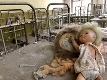 Kindergarten napping room Chernobyl exclusion zone