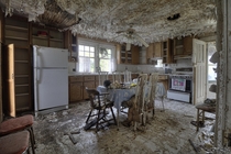 Kitchen Inside a VERY Decayed Abandoned Time Capsule House in Rural Ontario 