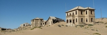 Kolmanskop - abandoned mining town in Namibian desert