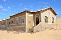 Kolmanskop hospital in the Namib Namibia