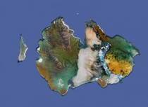 Kotelny Island looks pretty amazing on Google Maps 