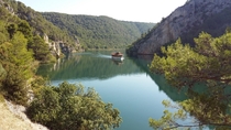 Krka river in Croatia 