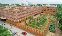 Krushi Bhawan Agriculture House is a government building in Odisha INDIA designed by architecture practice Studio Lotus and featuring an elaborate brick facade