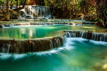 Kuang Si Waterfall Laos x 