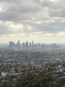 LA Skyline as seen from Griffith Observatory