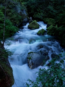 Ladder Creek Falls North Cascades from  