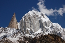Lady-Finger Peak Left - m and Hunza Peak Right - m  by Lee Harrison  x-post rExplorePakistan