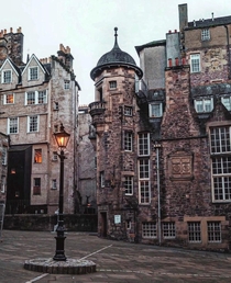 Lady Stairs Close home of the Writers Museum Edinburgh Scotland Image - Georgina Lamrock