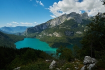 Lago di Molveno Molveno Trentino Italy 