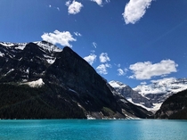 Lake Louise Banff National Park in late May Missing this place a little extra today 