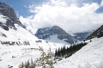 Lake Louise is more than just a lake Trek behind the lake to see  magnificent glaciers OC