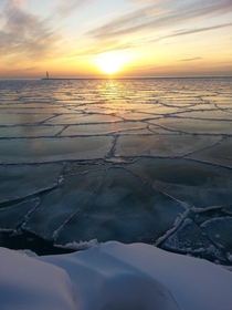 Lake Michigan at Dawn 