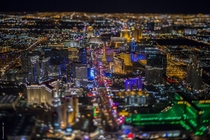 Las Vegas tilt-shift by Vincent Laforet 