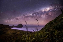 Last chance to shoot the milkyway setting in New Zealand 