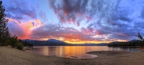 Last evenings sunrise over Whiskeytown Lake in Northern California was pretty great