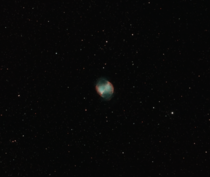 Last nights epic failure for all the wrong reasons Messier  the Dumbbell Nebula 