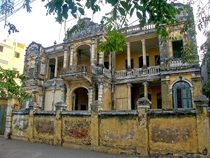 Late nineteenth century royal villa in Phnom Penh Cambodia 