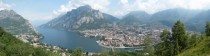 Lecco on Lake Como Italy 