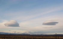 Lenticular Clouds in Western Wyoming 