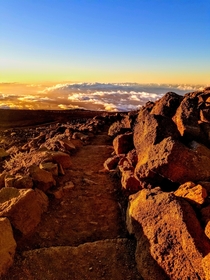 Less common view Top of Haleakala  Maui 