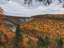 Letchworth State Park in Upstate New York 