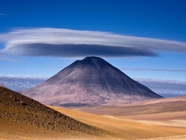Licancabur Volcano located on the border between Chile and Bolivia photo by Hugo Machado 