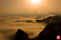 Life above the cloud of Huangshan in the sunset evening China has  great mountain Ti Hu Hng Hng amp Sng that you need to visit before you died But if you been to Huangshan the  great mountain is not require anymore 