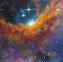 Lisa Prices Finger-Painted Nebulae What do you think