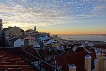 Lisbon Portugal Sunrise 