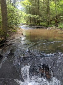 Little waterfall Daniel Boone National Forest Kentucky 