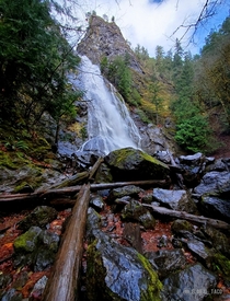 Local waterfall in brinnon Washington OC RESOLUTION X