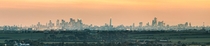 London skyline from a distance
