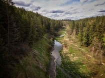 Lonely creek runs through Eastern WA OC -