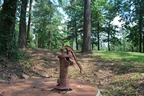 Lonely Little Pump Near The Junction Of The Pea And Choctawhatchee Rivers Geneva County Alabama