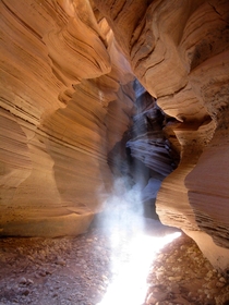 Longest slot canyon in the world - Buckskin Gulch UT 