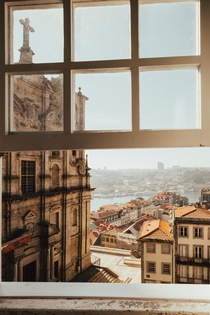 Looking out on Porto 