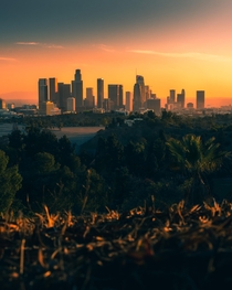 Los Angeles sunsets with no smog