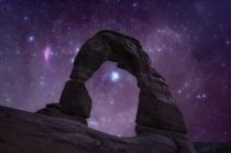 Lost In Space Delicate Arch Utah 