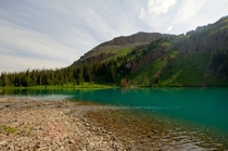 Lower Blue Lake Mount Sneffels Wilderness - Colorado 
