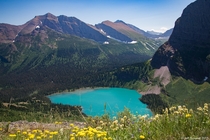 Lower Grinnell Lake Glacier National Park 
