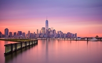 Lower Manhattan at Dawn - 
