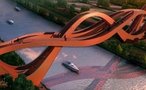 Lucky Knot Bridge in Changsha China