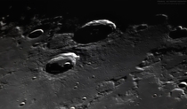 Lunar Craters Hercules amp Atlas