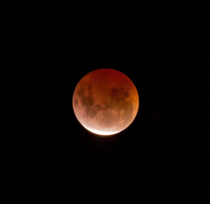 Lunar Eclipse from Melbourne AUS th April 