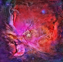 M Inside the Orion Nebula 