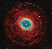 M Ring Nebula  Credits Hubble Large Binocular Telescope Subaru Telescope
