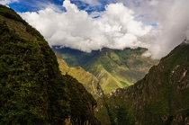 Machu Picchu Peru - From the less famous side    